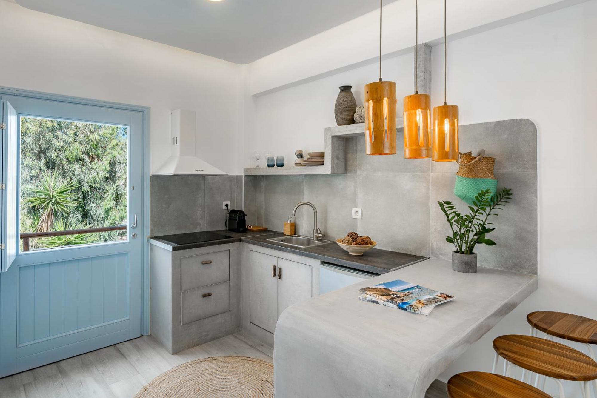 Apartament Light Blue Window Kamari Zewnętrze zdjęcie