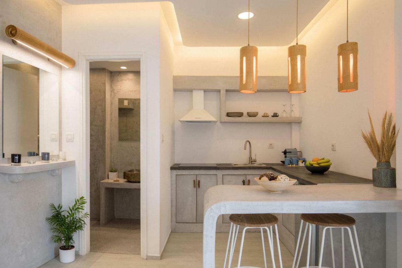 Apartament Light Blue Window Kamari Zewnętrze zdjęcie